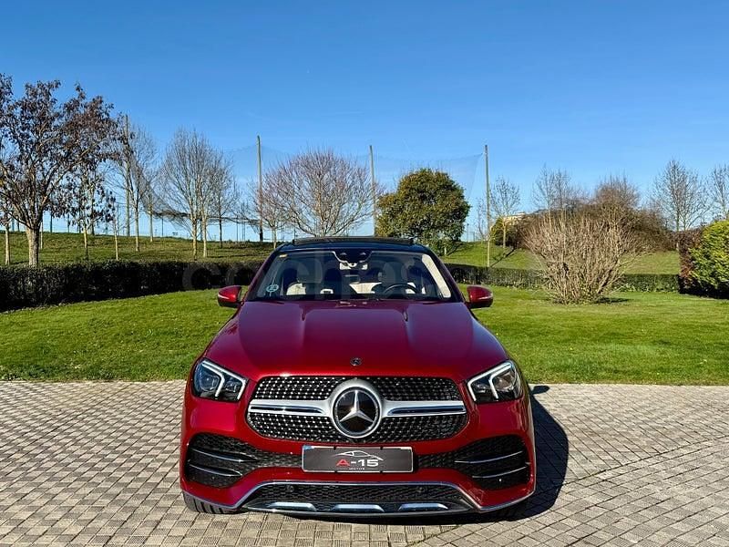 Usado Mercedes GLE400 330 CV (242 kW) 2021 Granate Coupe