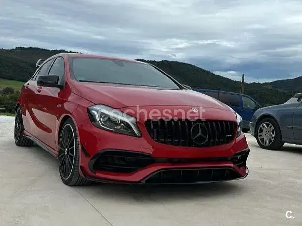 Usado Mercedes A45 AMG 381 CV (280 kW) 2017 Rojo Berlina