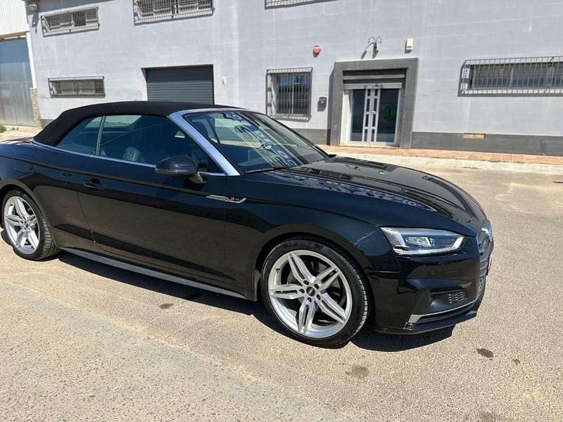 Usado Audi A5 Cabriolet S-Line 245 CV (180 kW) 2017 Negro Descapotable