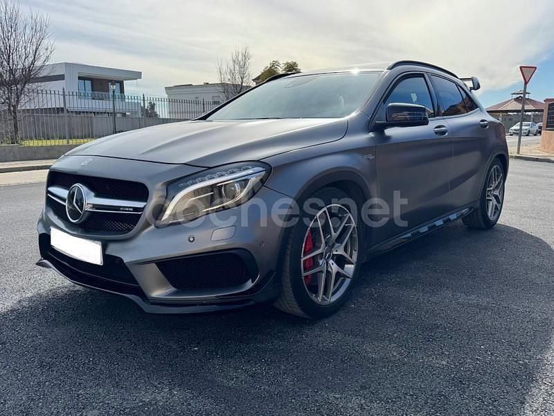 Usado Mercedes GLA45 AMG 381 CV (280 kW) 2015 Gris / plata SUV