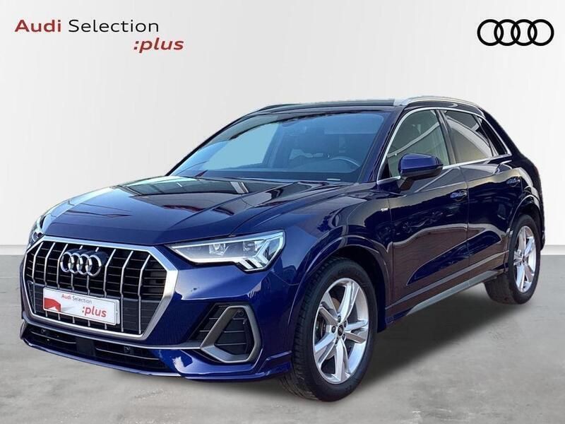 Azul Usado 2021 Audi Q3 S-Line SUV | 32.900 € - Imagen 1/4