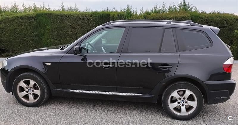 Usado BMW X3 150 CV (110 kW) 2007 Negro SUV