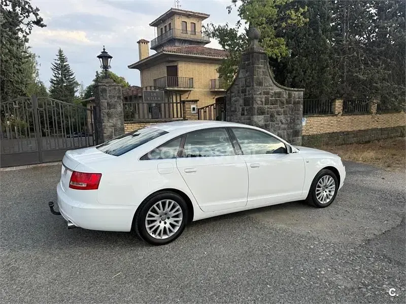 Usado Audi A6 140 CV (102 kW) 2008 Blanco Berlina