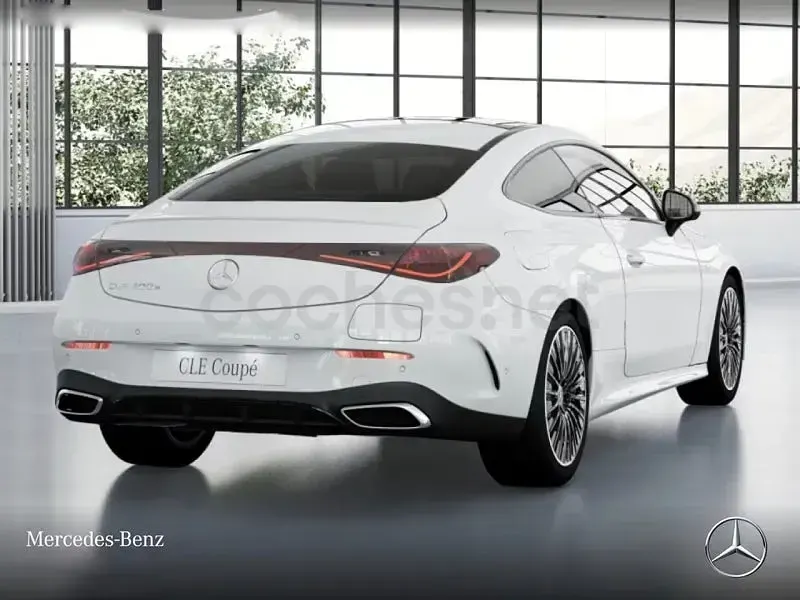 Usado Mercedes CLE300 313 CV (230 kW) 2025 Blanco Coupe