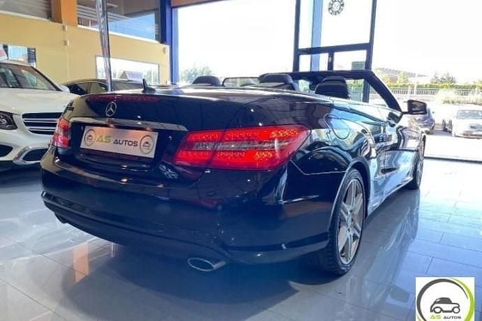 Usado Mercedes E350 Executive 231 CV (169 kW) 2010 Negro Descapotable