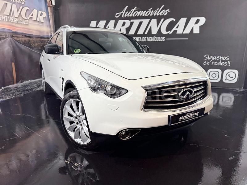Blanco Usado 2014 Infiniti QX70 Premium SUV | 14.900 € (Precio justo) - Imagen 1/4
