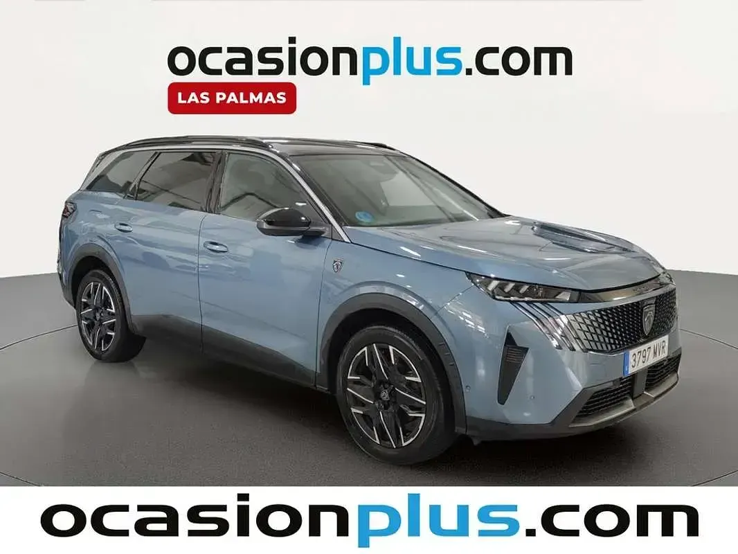 Usado Peugeot 5008 GT 136 CV (100 kW) 2024 Azul SUV