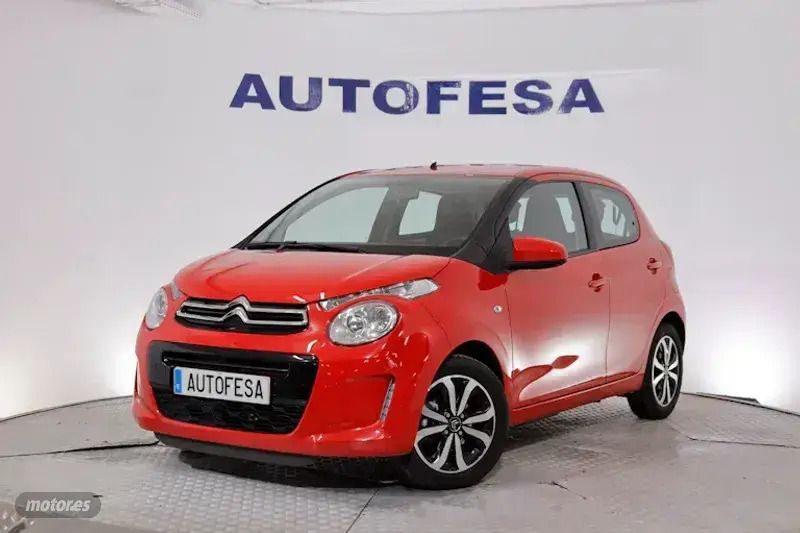 Rojo Usado 2021 Citroën C1 Utilitario | 10.450 € (Precio justo) - Imagen 1/4