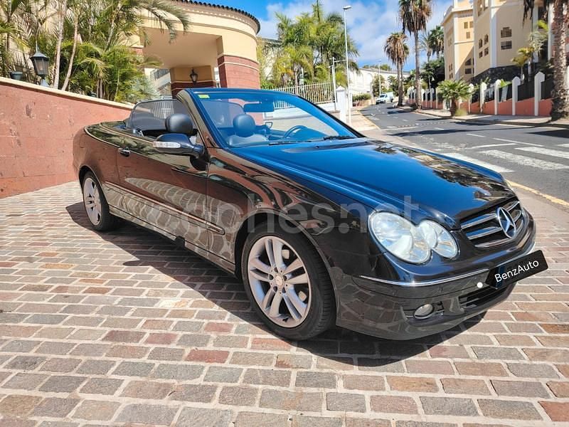 Usado Mercedes CLK200 Avantgarde 184 CV (135 kW) 2009 Negro Descapotable