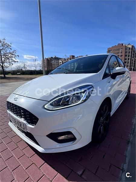 Blanco Usado 2018 Ford Fiesta ST-Line Berlina | 10.800 € (Buen precio) - Imagen 1/4