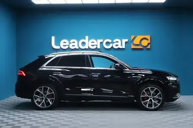Usado Audi Q8 S-Line 286 CV (210 kW) 2021 Negro SUV