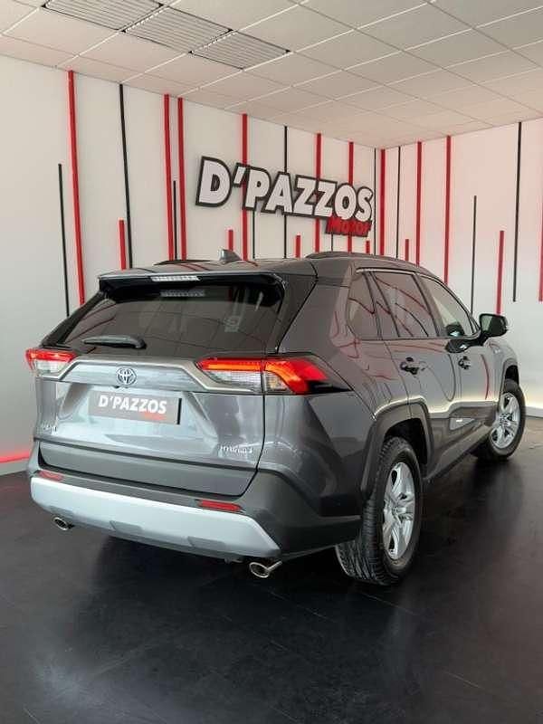 Usado Toyota RAV4 Hybrid Luxury 218 CV (160 kW) 2019 Gris SUV