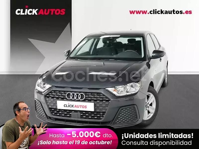 Gris / plata Usado 2024 Audi A1 Sportback Advanced Plus Utilitario | 23.100 € (Un poco caro) - Imagen 1/4