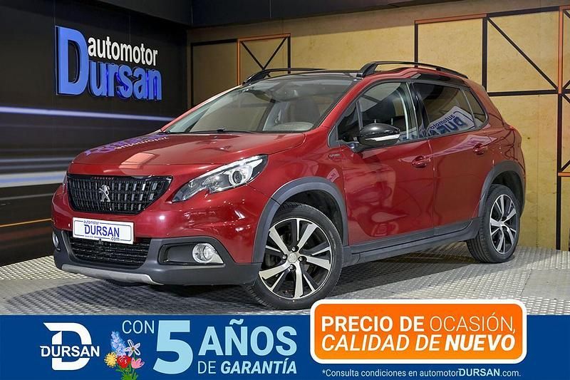 Usado Peugeot 2008 GT-line 120 CV (88 kW) 2018 Rojo SUV