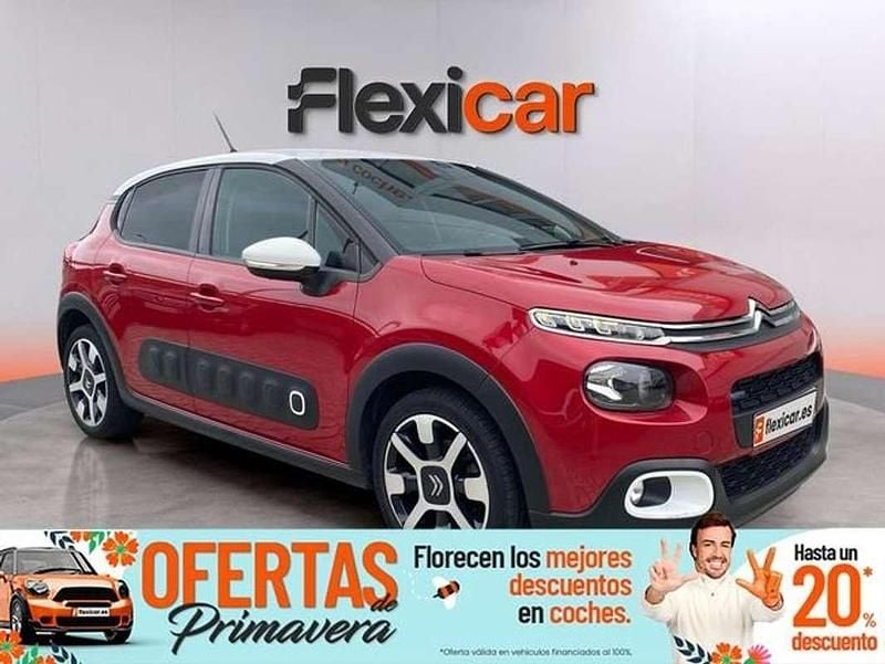 Usado Citroën C3 Feel 68 CV (50 kW) 2017 Rojo Utilitario