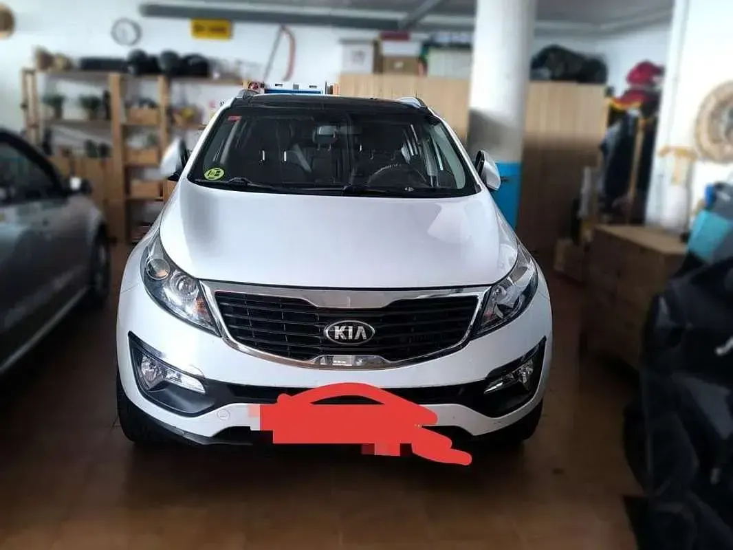 Usado Kia Sportage 116 CV (85 kW) 2013 Blanco SUV