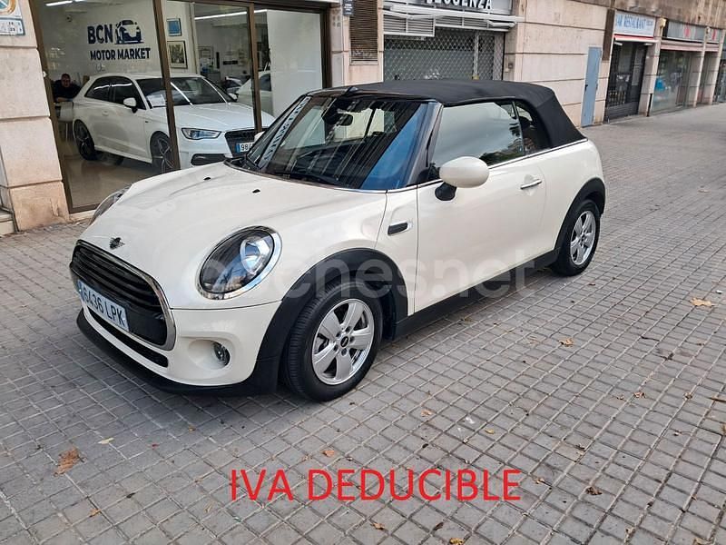 Blanco Usado 2021 Mini Cooper Cabriolet Descapotable | 22.990 € (Precio justo) - Imagen 1/4