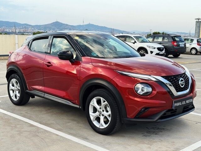 Rojo Usado 2020 Nissan Juke Acenta SUV | 16.500 € (Precio justo) - Imagen 1/4