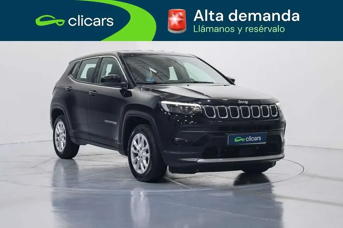 Usado Jeep Compass Altitude 129 CV (94 kW) 2025 Negro SUV