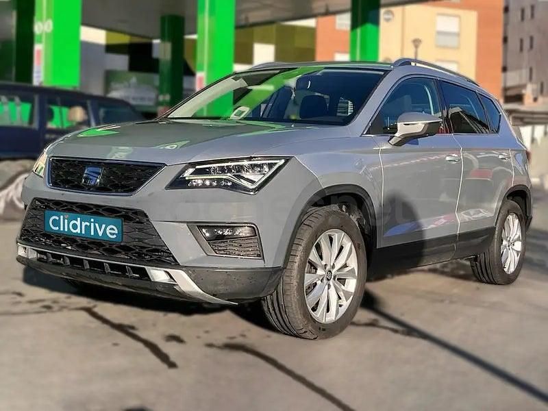 Usado Seat Ateca 4Drive 150 CV (110 kW) 2018 Gris / plata SUV