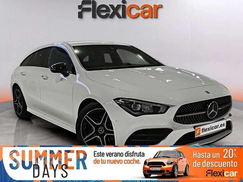 Blanco Usado 2021 Mercedes CLA180 Shooting Brake Familiar | 26.690 € (Precio justo) - Imagen 1/4