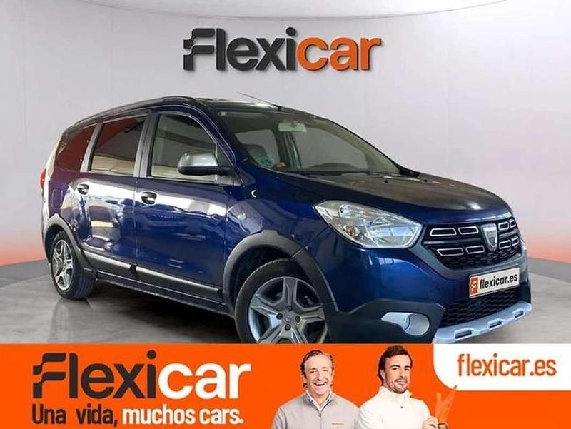 Azul Usado 2017 Dacia Lodgy Stepway Monovolumen | 10.990 € (Precio justo) - Imagen 1/4