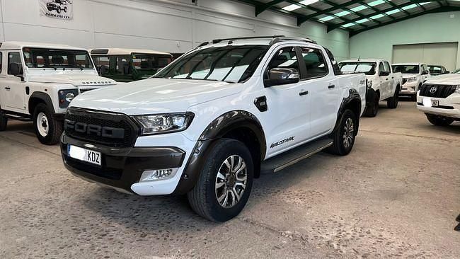 Blanco Usado 2017 Ford Ranger Wildtrack Recogida | 35.900 € (Un poco caro) - Imagen 1/4