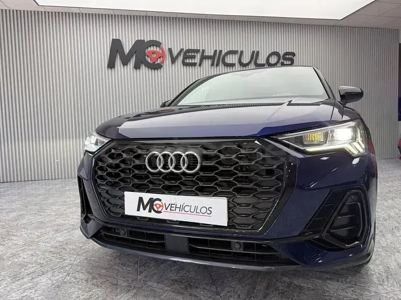 Usado Audi Q3 Sportback S-Line 150 CV (110 kW) 2022 Azul SUV