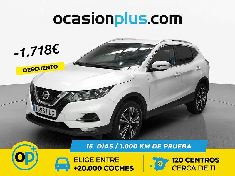Blanco Usado 2020 Nissan Qashqai Acenta SUV | 18.490 € (Precio justo) - Imagen 1/4