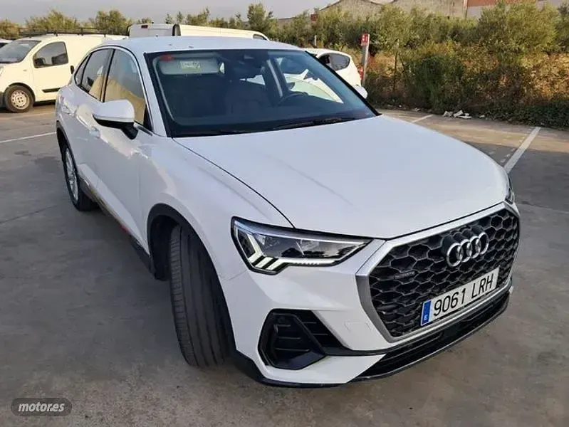 Usado Audi Q3 Advanced 150 CV (110 kW) 2021 Blanco SUV
