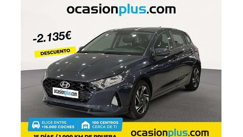Gris Usado 2022 Hyundai i20 Utilitario | 13.864 € (Precio justo) - Imagen 1/4