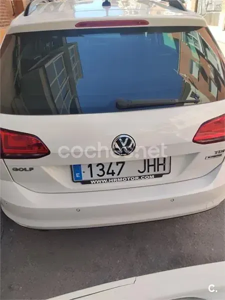 Brugt VW Golf VII Advance 105 HK (77 kW) 2015 Hvid Stationcar
