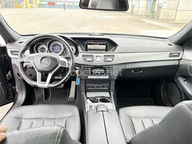 Usado Mercedes E350 Avantgarde 211 CV (155 kW) 2013 Negro Berlina