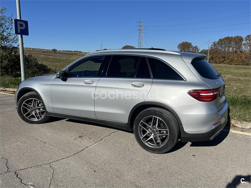 Gris / plata Usado 2017 Mercedes GLC220 AMG line SUV | 26.000 € (Super precio) - Imagen 1/4