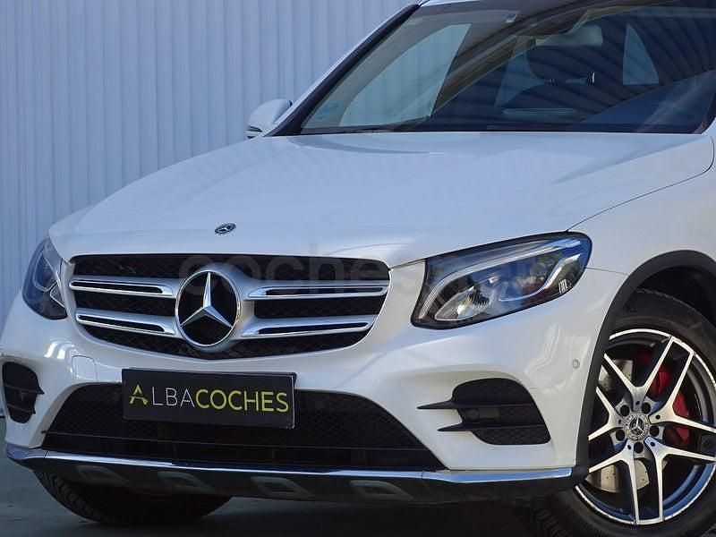 Usado Mercedes GLC220 170 CV (125 kW) 2018 Blanco SUV