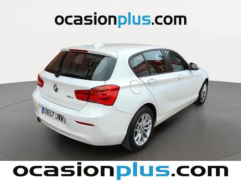 Usado BMW 116 116 CV (85 kW) 2017 Blanco Utilitario
