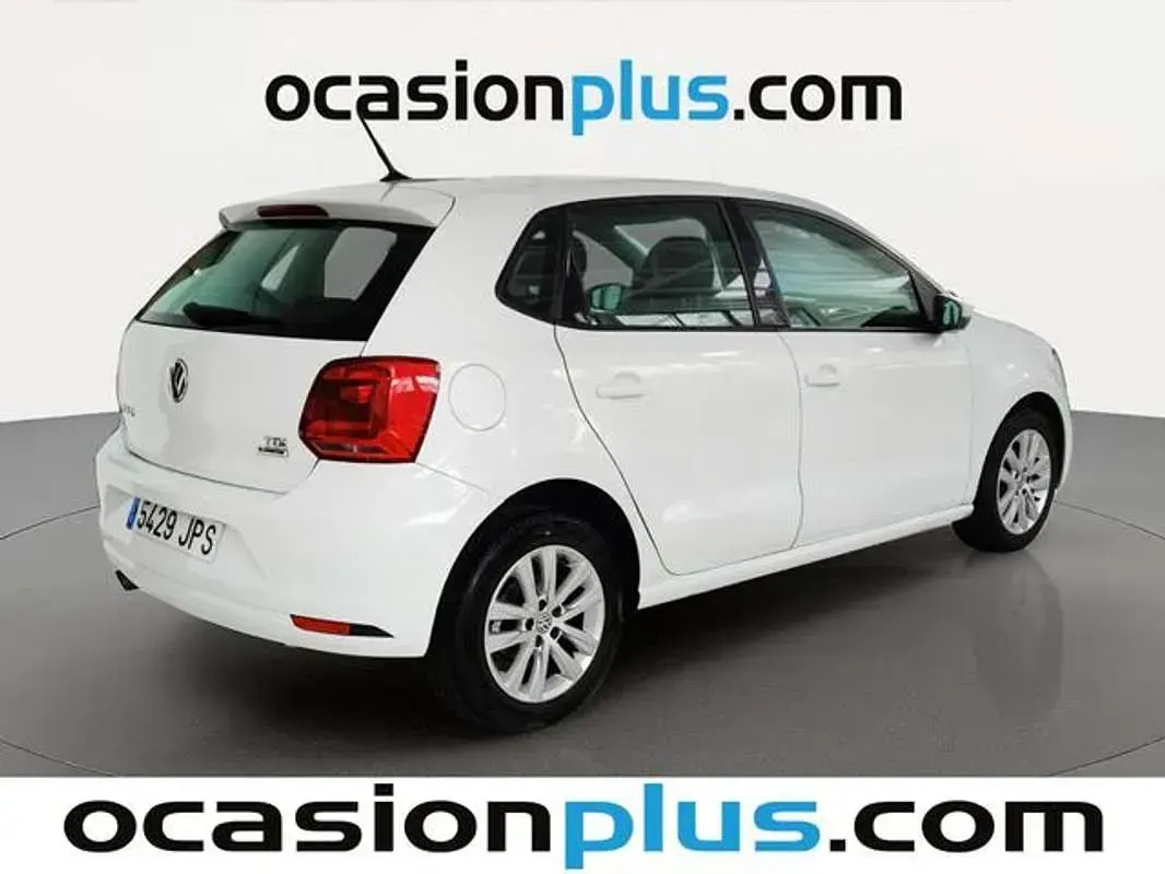 Usado VW Polo Advance 90 CV (66 kW) 2016 Blanco Utilitario