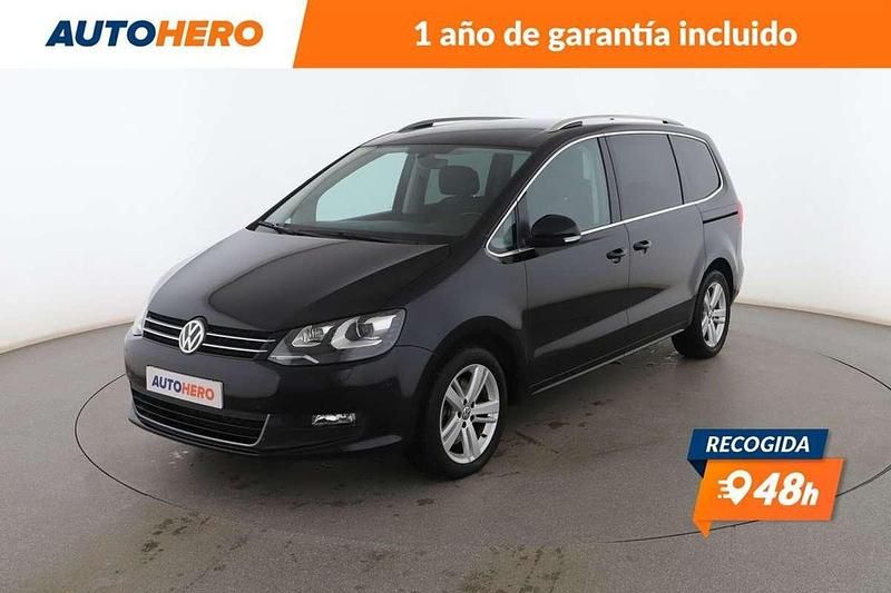 Negro Usado 2016 VW Sharan Advance Monovolumen | 22.799 € (Un poco caro) - Imagen 1/3