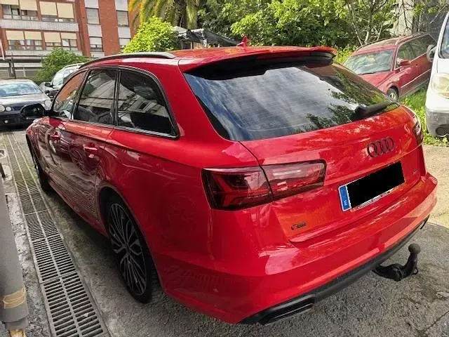 Usado Audi A6 Competition 326 CV (239 kW) 2016 Rojo Familiar