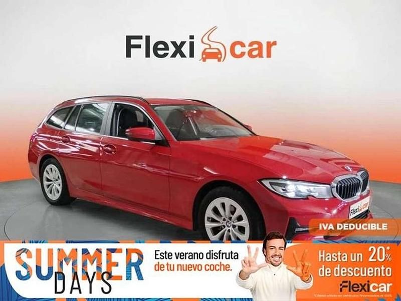 Rojo Usado 2022 BMW 318 Familiar | 24.890 € (Precio justo) - Imagen 1/4