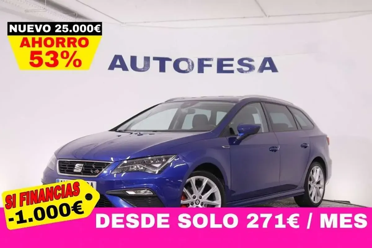 Usado Seat Leon FR 131 CV (96 kW) 2019 Familiar