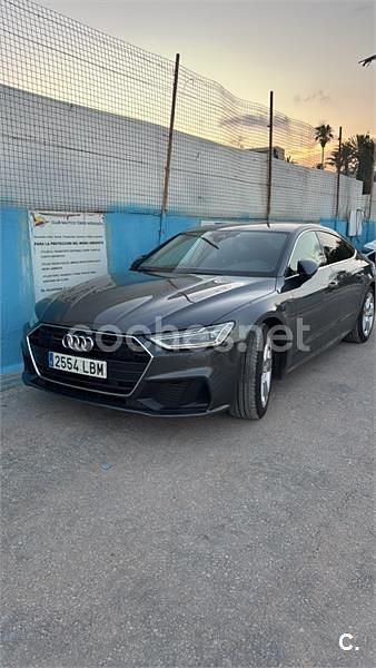 Usado Audi A7 286 CV (210 kW) 2019 Gris / plata Berlina
