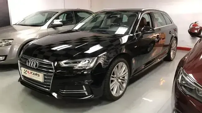 Usado Audi A4 S-Line 190 CV (139 kW) 2016 Negro Familiar
