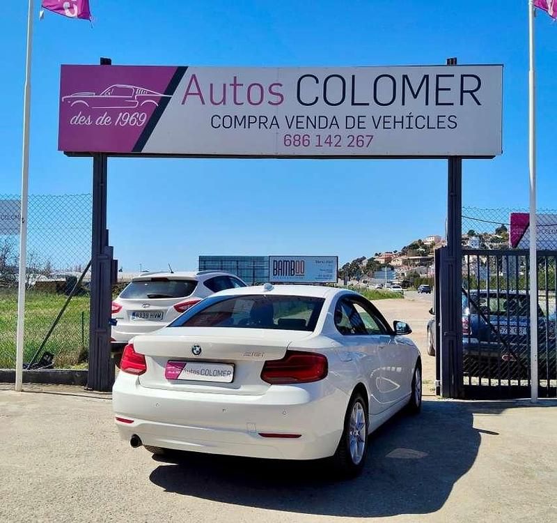 Usado BMW 218 136 CV (100 kW) 2018 Blanco Coupe