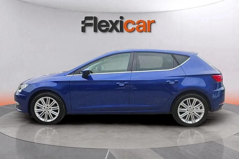 Usado Seat Leon XCELLENCE 151 CV (111 kW) 2020 Azul Berlina