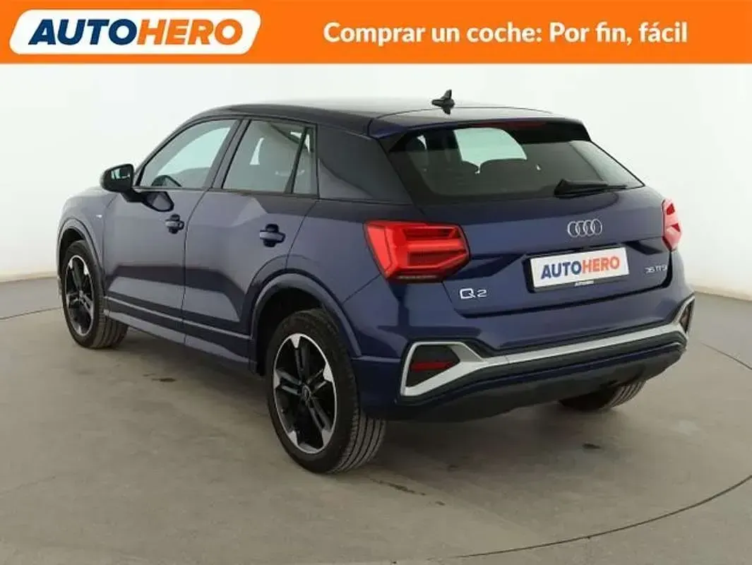 Usado Audi Q2 S-Line 150 CV (110 kW) 2021 Azul SUV