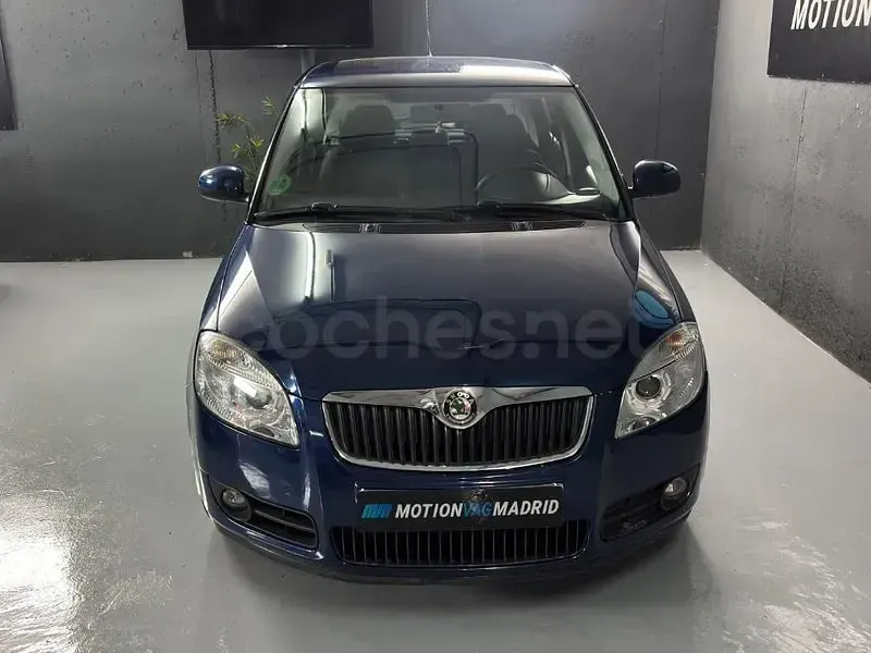 Usado Skoda Fabia Sport 105 CV (77 kW) 2009 Azul Berlina