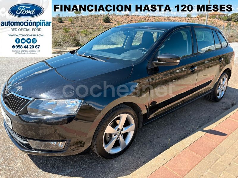 Negro Usado 2016 Skoda Rapid Style Berlina | 9990 € - Imagen 1/4