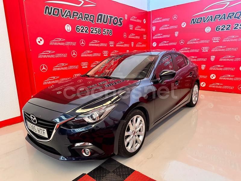 Azul Usado 2013 Mazda 3 Luxury Berlina | 9300 € (Precio justo) - Imagen 1/4