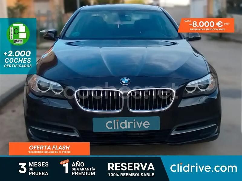 Negro Usado 2014 BMW 520 Berlina | 16.990 € (Un poco caro) - Imagen 1/3